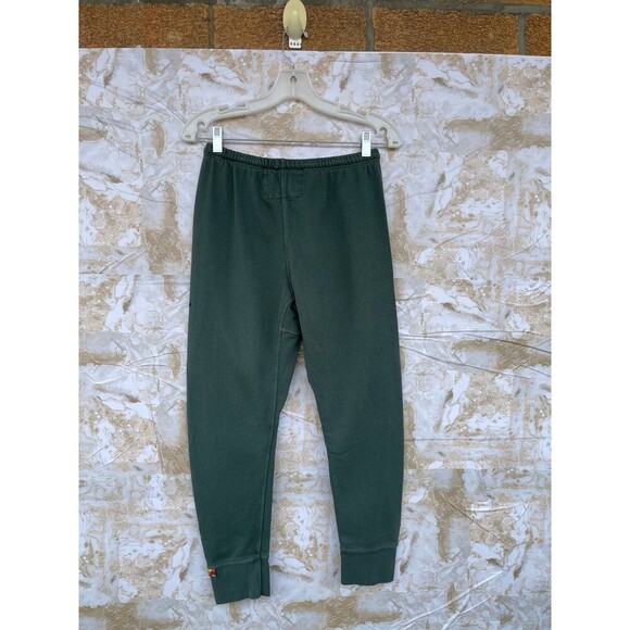 “Free City  ‘FLOW’ French Terry Logo Sweatpants – Small, Olive Green - Picture 5 of 10